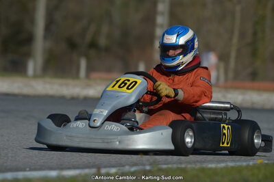 10/03/2013 : 1ère manche du Trophée Vincent Sanchez à Lavelanet (Photos Antoine Camblor) 2013 — karting