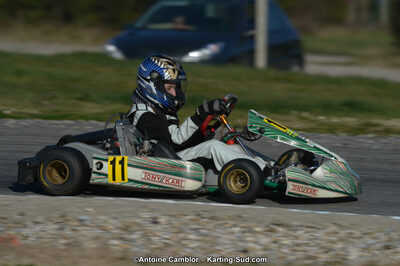 10/03/2013 : 1ère manche du Trophée Vincent Sanchez à Lavelanet (Photos Antoine Camblor) 2013 — karting