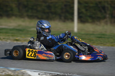 10/03/2013 : 1ère manche du Trophée Vincent Sanchez à Lavelanet (Photos Antoine Camblor) 2013 — karting