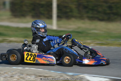 10/03/2013 : 1ère manche du Trophée Vincent Sanchez à Lavelanet (Photos Antoine Camblor) 2013 — karting