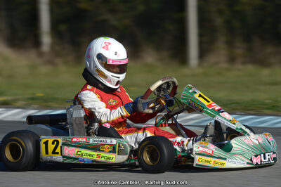 10/03/2013 : 1ère manche du Trophée Vincent Sanchez à Lavelanet (Photos Antoine Camblor) 2013 — karting