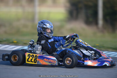 10/03/2013 : 1ère manche du Trophée Vincent Sanchez à Lavelanet (Photos Antoine Camblor) 2013 — karting