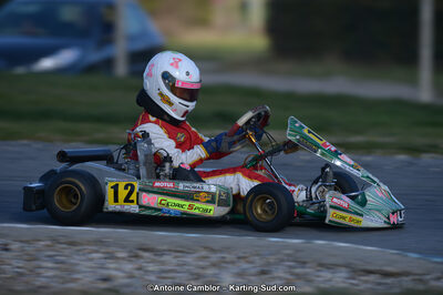 10/03/2013 : 1ère manche du Trophée Vincent Sanchez à Lavelanet (Photos Antoine Camblor) 2013 — karting