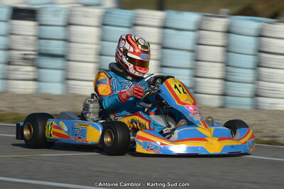 10/03/2013 : 1ère manche du Trophée Vincent Sanchez à Lavelanet (Photos Antoine Camblor) 2013 — karting