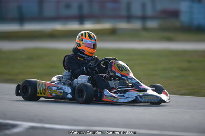 10/03/2013 : 1ère manche du Trophée Vincent Sanchez à Lavelanet (Photos Antoine Camblor) 2013 — karting