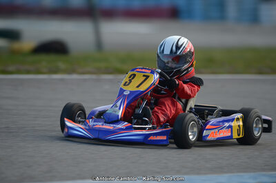 10/03/2013 : 1ère manche du Trophée Vincent Sanchez à Lavelanet (Photos Antoine Camblor) 2013 — karting