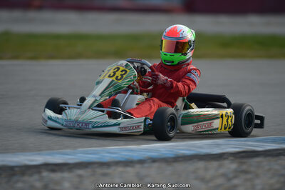 10/03/2013 : 1ère manche du Trophée Vincent Sanchez à Lavelanet (Photos Antoine Camblor) 2013 — karting
