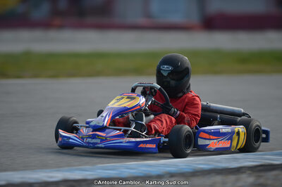 10/03/2013 : 1ère manche du Trophée Vincent Sanchez à Lavelanet (Photos Antoine Camblor) 2013 — karting