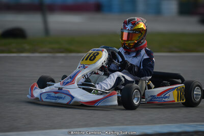10/03/2013 : 1ère manche du Trophée Vincent Sanchez à Lavelanet (Photos Antoine Camblor) 2013 — karting