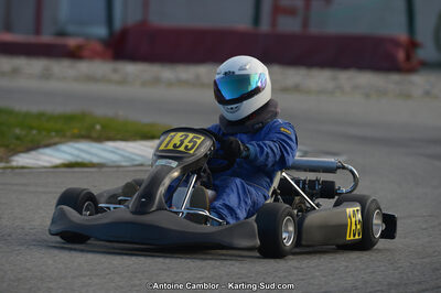 10/03/2013 : 1ère manche du Trophée Vincent Sanchez à Lavelanet (Photos Antoine Camblor) 2013 — karting