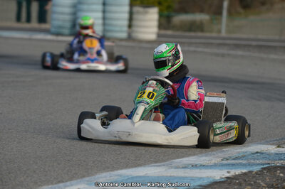 10/03/2013 : 1ère manche du Trophée Vincent Sanchez à Lavelanet (Photos Antoine Camblor) 2013 — karting