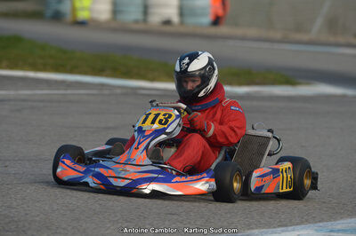 10/03/2013 : 1ère manche du Trophée Vincent Sanchez à Lavelanet (Photos Antoine Camblor) 2013 — karting