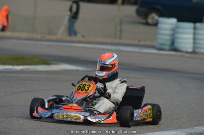 10/03/2013 : 1ère manche du Trophée Vincent Sanchez à Lavelanet (Photos Antoine Camblor) 2013 — karting