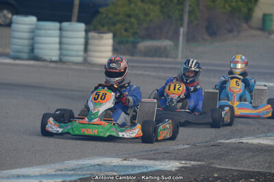 10/03/2013 : 1ère manche du Trophée Vincent Sanchez à Lavelanet (Photos Antoine Camblor) 2013 — karting