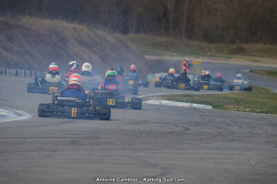 10/03/2013 : 1ère manche du Trophée Vincent Sanchez à Lavelanet (Photos Antoine Camblor) 2013 — karting