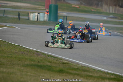 10/03/2013 : 1ère manche du Trophée Vincent Sanchez à Lavelanet (Photos Antoine Camblor) 2013 — karting