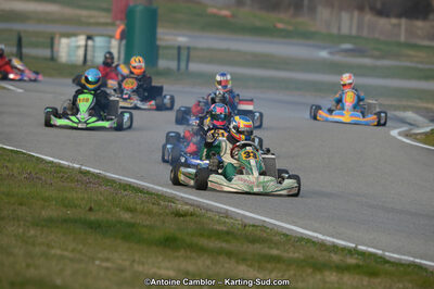 10/03/2013 : 1ère manche du Trophée Vincent Sanchez à Lavelanet (Photos Antoine Camblor) 2013 — karting
