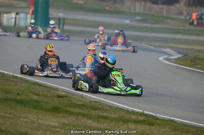 10/03/2013 : 1ère manche du Trophée Vincent Sanchez à Lavelanet (Photos Antoine Camblor) 2013 — karting