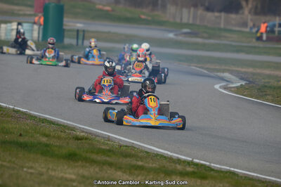 10/03/2013 : 1ère manche du Trophée Vincent Sanchez à Lavelanet (Photos Antoine Camblor) 2013 — karting