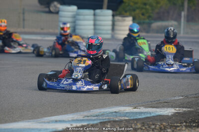 10/03/2013 : 1ère manche du Trophée Vincent Sanchez à Lavelanet (Photos Antoine Camblor) 2013 — karting