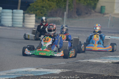 10/03/2013 : 1ère manche du Trophée Vincent Sanchez à Lavelanet (Photos Antoine Camblor) 2013 — karting