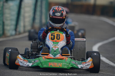 10/03/2013 : 1ère manche du Trophée Vincent Sanchez à Lavelanet (Photos Antoine Camblor) 2013 — karting
