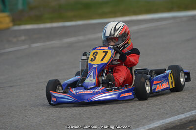 10/03/2013 : 1ère manche du Trophée Vincent Sanchez à Lavelanet (Photos Antoine Camblor) 2013 — karting