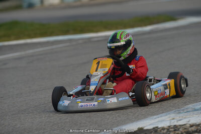 10/03/2013 : 1ère manche du Trophée Vincent Sanchez à Lavelanet (Photos Antoine Camblor) 2013 — karting