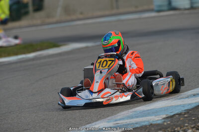 10/03/2013 : 1ère manche du Trophée Vincent Sanchez à Lavelanet (Photos Antoine Camblor) 2013 — karting
