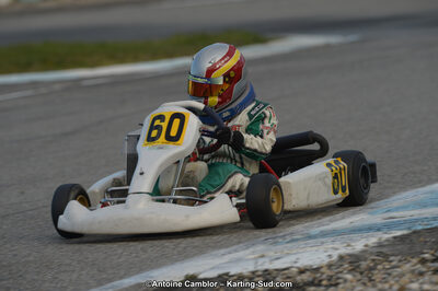 10/03/2013 : 1ère manche du Trophée Vincent Sanchez à Lavelanet (Photos Antoine Camblor) 2013 — karting