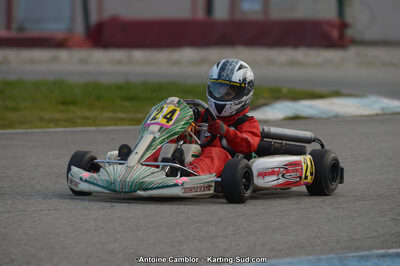 10/03/2013 : 1ère manche du Trophée Vincent Sanchez à Lavelanet (Photos Antoine Camblor) 2013 — karting