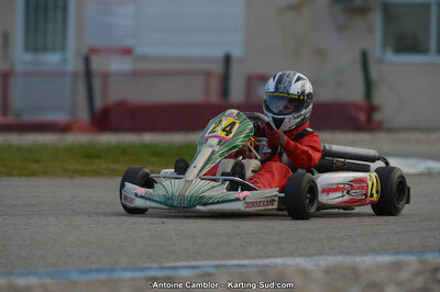 10/03/2013 : 1ère manche du Trophée Vincent Sanchez à Lavelanet (Photos Antoine Camblor) 2013 — karting