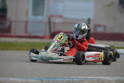 10/03/2013 : 1ère manche du Trophée Vincent Sanchez à Lavelanet (Photos Antoine Camblor) 2013 — karting