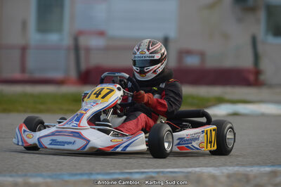 10/03/2013 : 1ère manche du Trophée Vincent Sanchez à Lavelanet (Photos Antoine Camblor) 2013 — karting