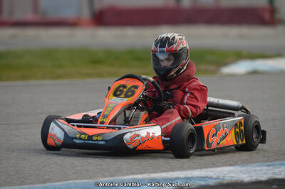 10/03/2013 : 1ère manche du Trophée Vincent Sanchez à Lavelanet (Photos Antoine Camblor) 2013 — karting