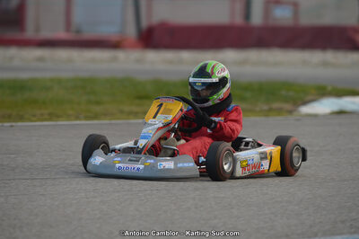 10/03/2013 : 1ère manche du Trophée Vincent Sanchez à Lavelanet (Photos Antoine Camblor) 2013 — karting