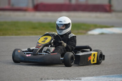 10/03/2013 : 1ère manche du Trophée Vincent Sanchez à Lavelanet (Photos Antoine Camblor) 2013 — karting