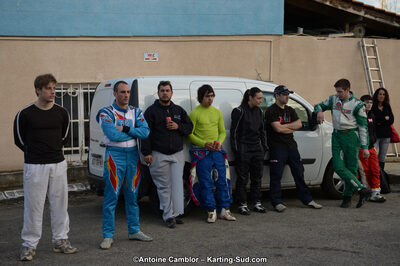 10/03/2013 : 1ère manche du Trophée Vincent Sanchez à Lavelanet (Photos Antoine Camblor) 2013 — karting
