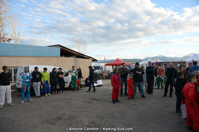 10/03/2013 : 1ère manche du Trophée Vincent Sanchez à Lavelanet (Photos Antoine Camblor) 2013 — karting