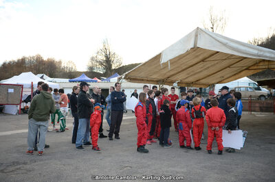 10/03/2013 : 1ère manche du Trophée Vincent Sanchez à Lavelanet (Photos Antoine Camblor) 2013 — karting