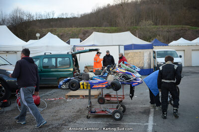 10/03/2013 : 1ère manche du Trophée Vincent Sanchez à Lavelanet (Photos Antoine Camblor) 2013 — karting