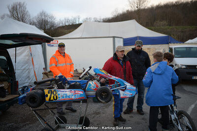 10/03/2013 : 1ère manche du Trophée Vincent Sanchez à Lavelanet (Photos Antoine Camblor) 2013 — karting