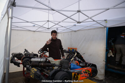 10/03/2013 : 1ère manche du Trophée Vincent Sanchez à Lavelanet (Photos Antoine Camblor) 2013 — karting