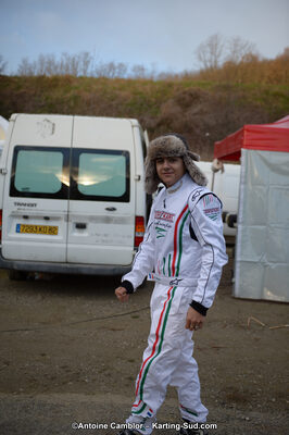 10/03/2013 : 1ère manche du Trophée Vincent Sanchez à Lavelanet (Photos Antoine Camblor) 2013 — karting