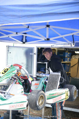 10/03/2013 : 1ère manche du Trophée Vincent Sanchez à Lavelanet (Photos Antoine Camblor) 2013 — karting