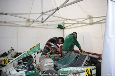 10/03/2013 : 1ère manche du Trophée Vincent Sanchez à Lavelanet (Photos Antoine Camblor) 2013 — karting