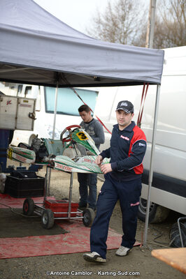 10/03/2013 : 1ère manche du Trophée Vincent Sanchez à Lavelanet (Photos Antoine Camblor) 2013 — karting
