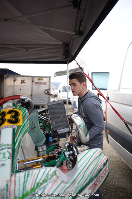 10/03/2013 : 1ère manche du Trophée Vincent Sanchez à Lavelanet (Photos Antoine Camblor) 2013 — karting