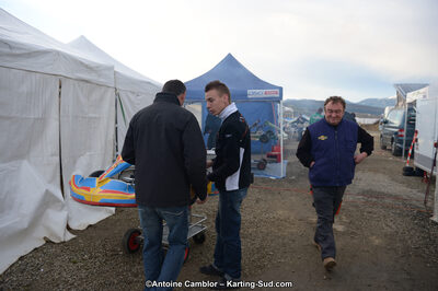 10/03/2013 : 1ère manche du Trophée Vincent Sanchez à Lavelanet (Photos Antoine Camblor) 2013 — karting