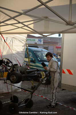 10/03/2013 : 1ère manche du Trophée Vincent Sanchez à Lavelanet (Photos Antoine Camblor) 2013 — karting